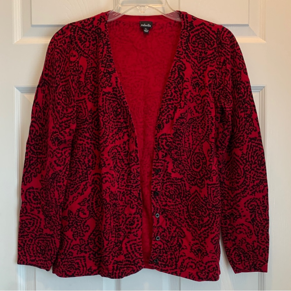 Rafaela V Neck Cardigan Sweater - Picture 2 of 5